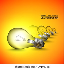 modern conceptual digital light bulb design