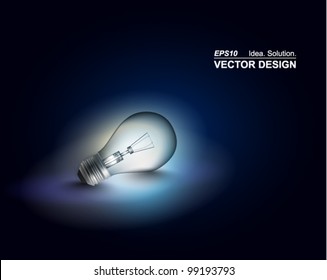 modern conceptual digital light bulb design