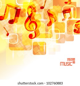 Modern Conceptual Music Notes Vector Design Stock Vector (Royalty Free ...