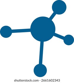 Design de ícone da tecnologia de conexão moderna