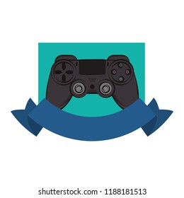 Modern console gamepad emblem