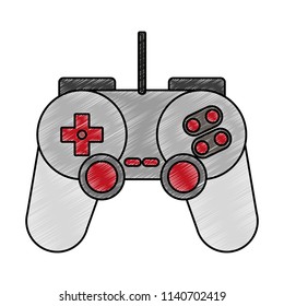 Modern console gamepad scribble