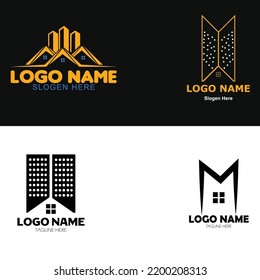 Modern Constraction Logo desgin vector, beautiful Constraction Company Unique Logo, realstate constraction branding logo design template