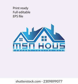 Modern Construction Building logo  real state logo, design, home, house logo  