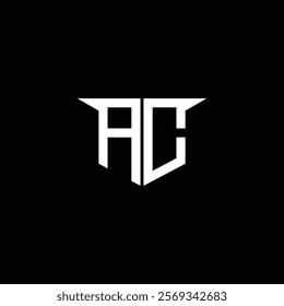 Modern Construction Logo with Symmetrical Design