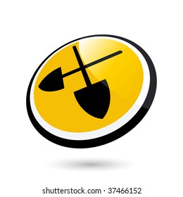 signo de construcción moderno