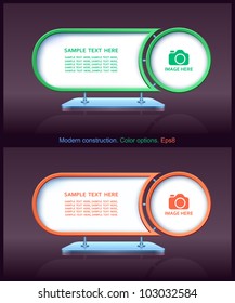 Modern construction, vector, design