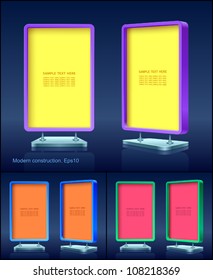 Modern construction, vector, design