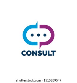 Modern Consult Logo Template Design