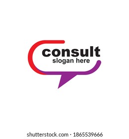 Modern Consulting Agency logo template designs, Simple Elegant Consult logo template

