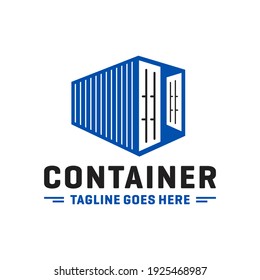 Modern Container Or Metal Box Logo Design