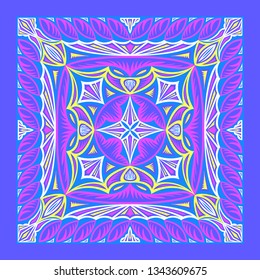 modern contemporary colorful leaves and floral pattern