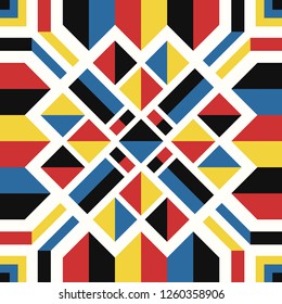 modern contemporary native geometric pattern