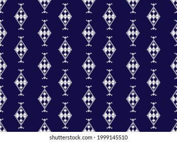 Modern contemporary style pattern design. Seamless for background, carpet, wallpaper, clothing, wrap, batik, fabric, sarong, embroidery, style, Vector Image