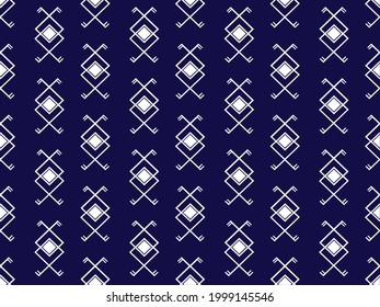Diseño de diseño contemporáneo. Sin costura para fondo, alfombra, papel pintado, ropa, envoltura, batik, tela, sarong, bordado, estilo, imagen vectorial