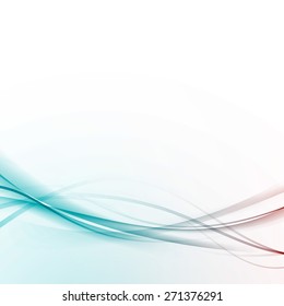 Modern contemporary swoosh speed wave background. Vector illustration