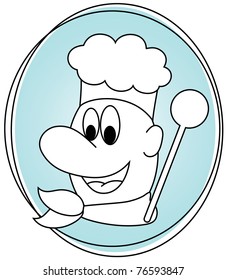 Modern cook icon
