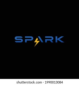 Modern And Cool Electric Spark Logo