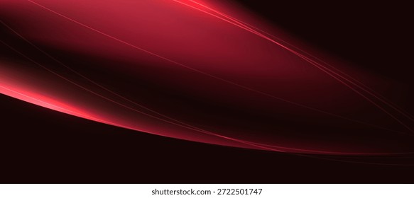 Moderno fresco vermelho abstrato onda fundo