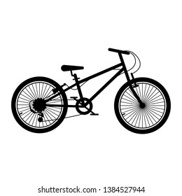 Modern and Cool Vector Bike Illustration