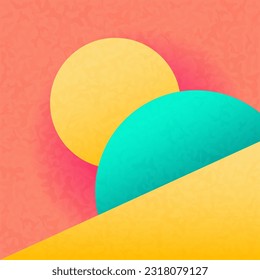 Modern Corporate Abstract Geometric Illustrations, Vector Art Collection..