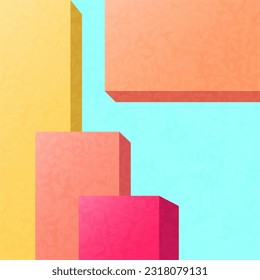 Modern Corporate Abstract Geometric Illustrations, Vector Art Collection..