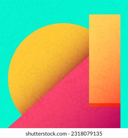 Modern Corporate Abstract Geometric Illustrations, Vector Art Collection..