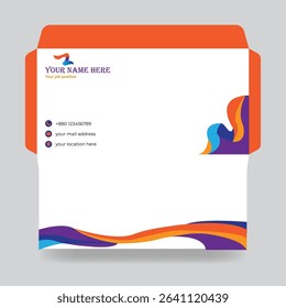 Modern Corporate Aesthetic Envelope Design