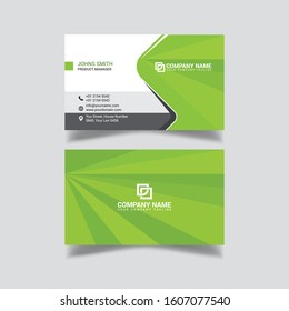 Modern Corporate Business Card Design Template