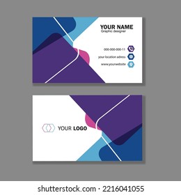 modern and corporate business card design