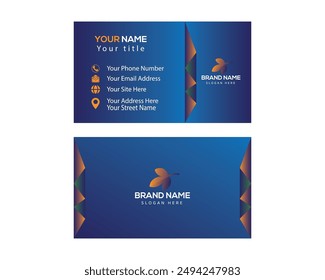 Modern Corporate Business Card Design Templates, vector eps 10