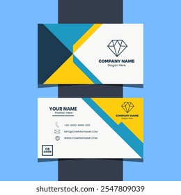 Modern Corporate Business Card Design Template