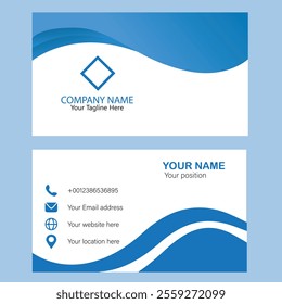 Modern Corporate Business Card Design Template