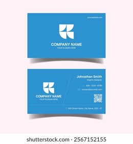 Modern Corporate Business Card Design. Suitable for every corporate companies and institutions. All the elements and vectors are upto date.