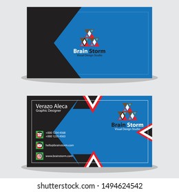 Modern Corporate Business Card Template 