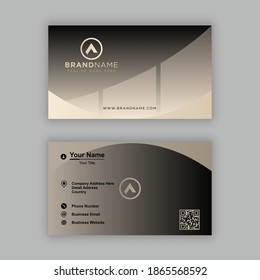 Modern corporate business card template