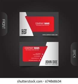 Modern corporate business cards vector