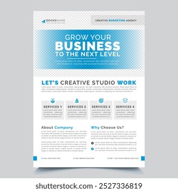 Modern Corporate Business Flyer A4 Size