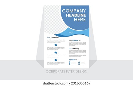 MODERN CORPORATE BUSINESS FLYER DESIGN TEMPLATE