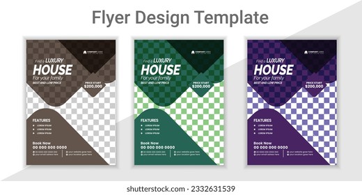 Modern Corporate Business Flyer Design Template, Digital Business, Creative Marketing, Modern Layout Design With 2 Grey Type Color, Creative Flyer Design Layout Template in A4. 