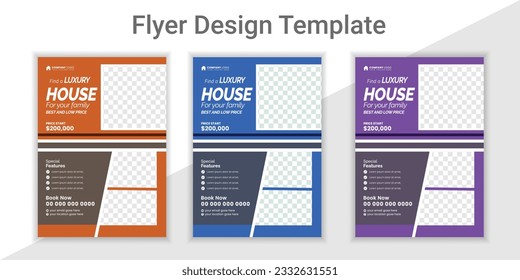 Modern Corporate Business Flyer Design Template, Digital Business, Creative Marketing, Modern Layout Design With 2 Grey Type Color, Creative Flyer Design Layout Template in A4. 