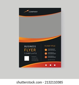 Modern corporate business flyer template design, Abstract business flyer template vector