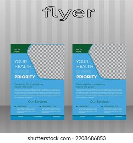 modern corporate business flyer template 