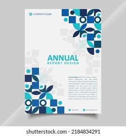 modern Corporate bussiness annual report flyer templates