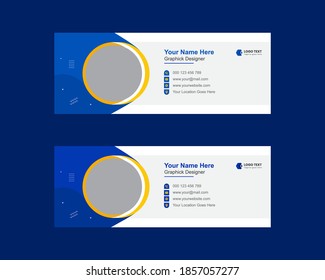 Modern Corporate Email Signature Template