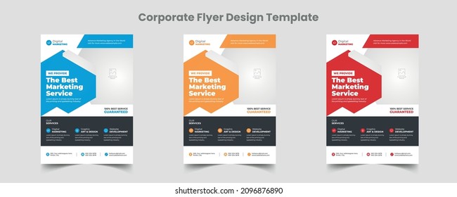 Modern Corporate Flyer Design Template