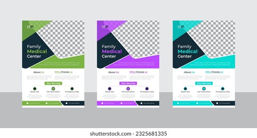 Modernes Design für Firmenflyer