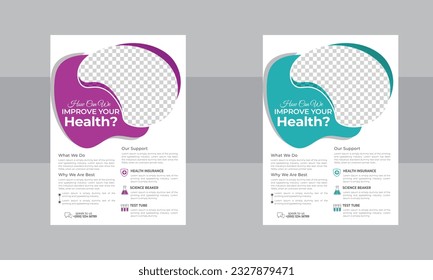 Modern Corporate flyer Design template