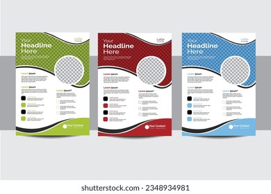 Plantilla de diseño de volante empresarial moderna