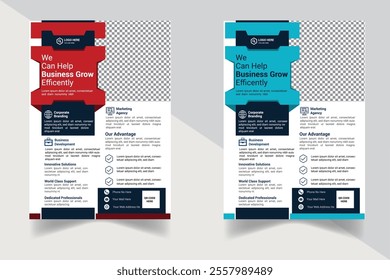 Modern Corporate Flyer Design Template